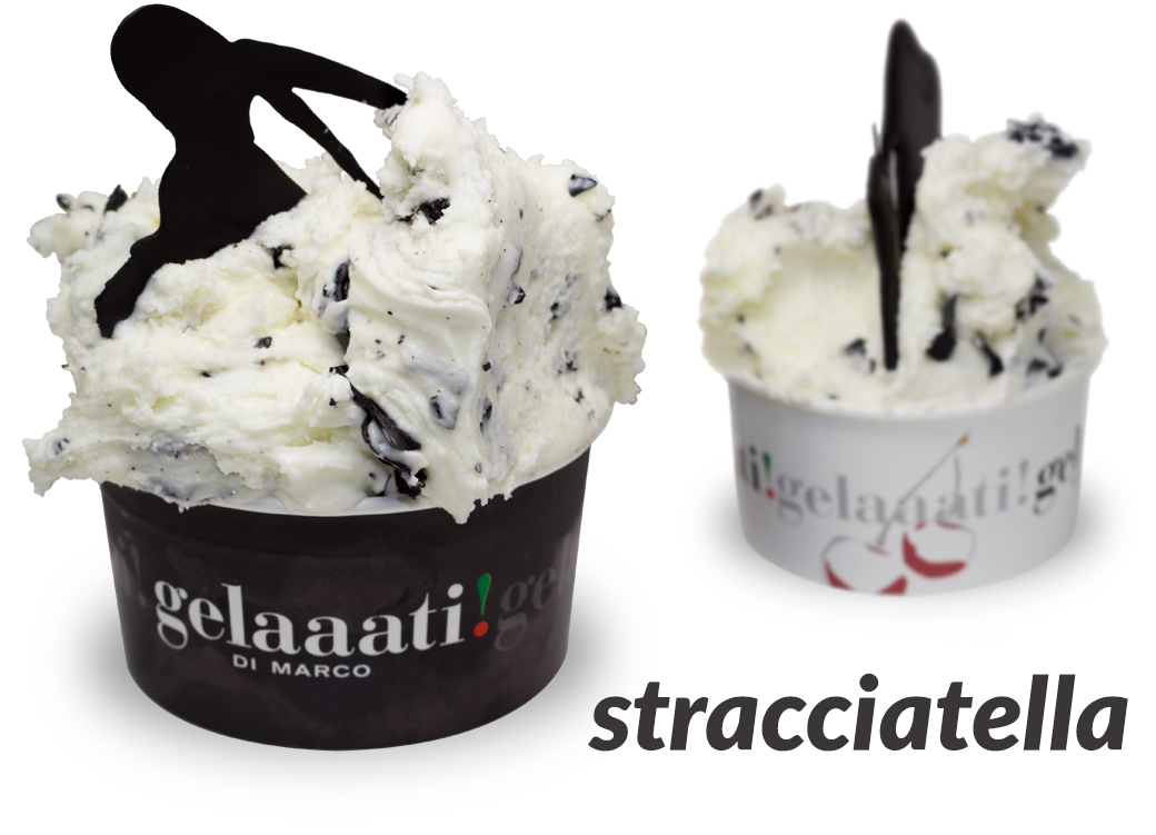 Helado Stracciatella en Barcelona