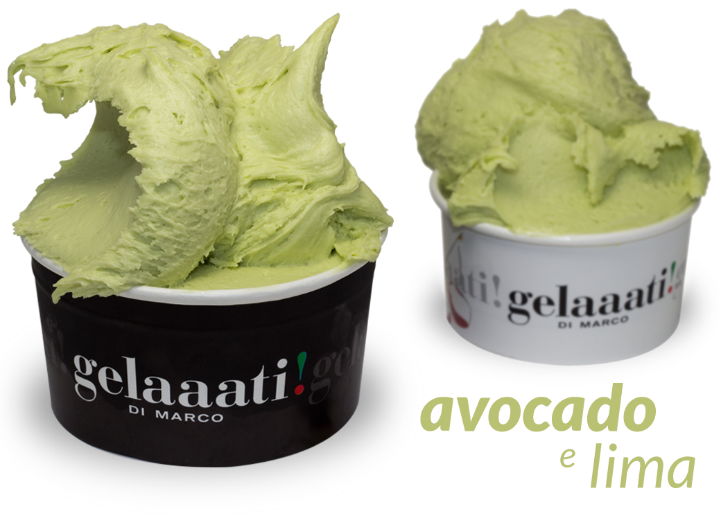 Helado Avocado e lima en Barcelona