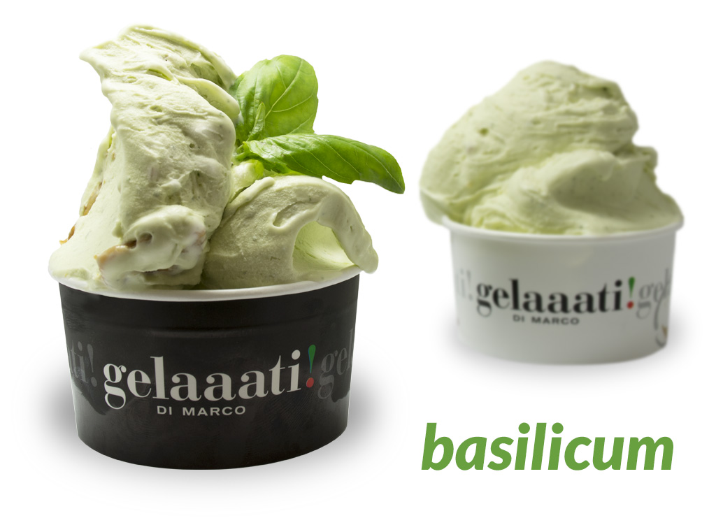 Helado Basilicum GOLD LINE en Barcelona